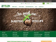 Tablet Screenshot of amsterdammarijuanaseeds.com
